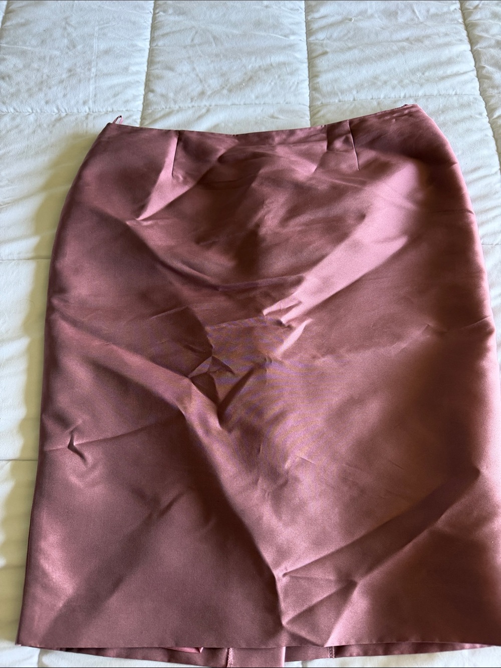 Luisa Spagnoli Rosewood Pencil Skirt